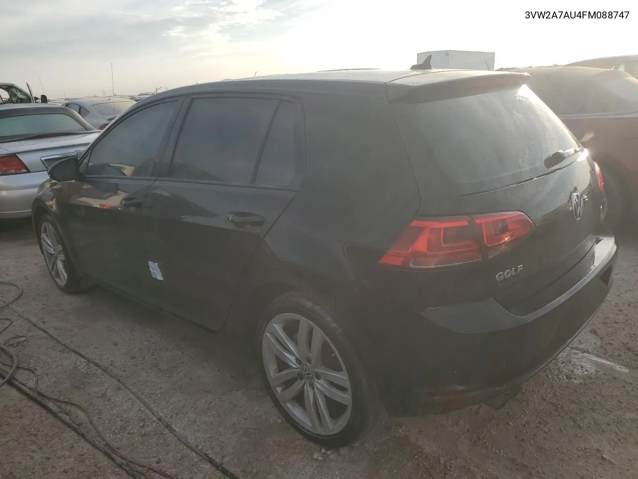 2015 Volkswagen Golf Tdi VIN: 3VW2A7AU4FM088747 Lot: 74845704