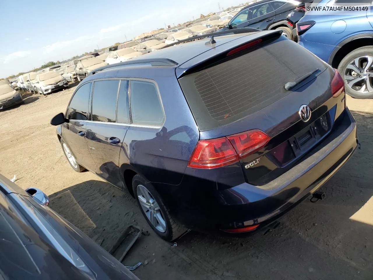 2015 Volkswagen Golf Sportwagen Tdi S VIN: 3VWFA7AU4FM504149 Lot: 75946894