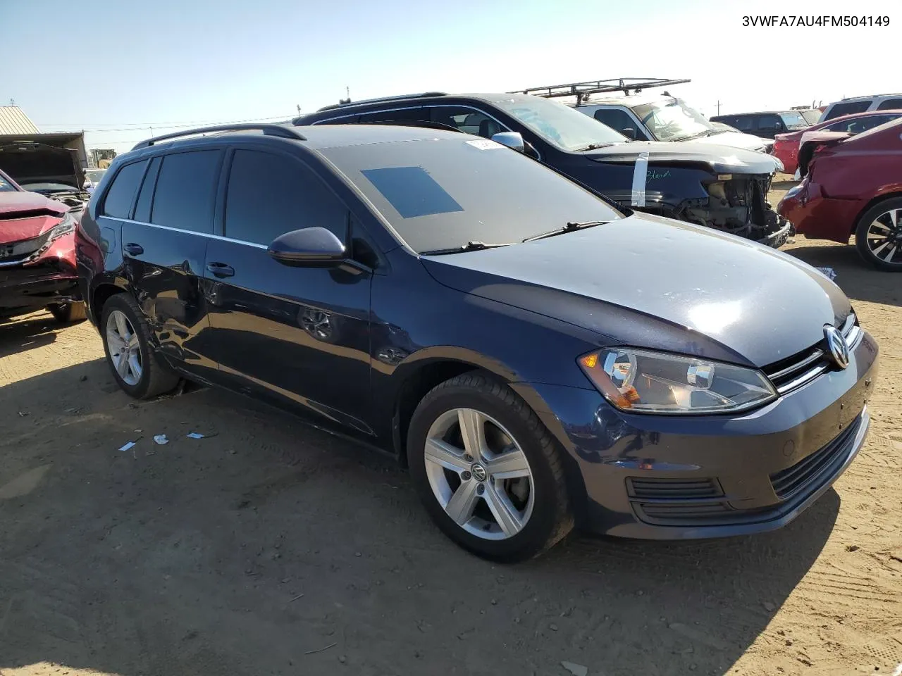 2015 Volkswagen Golf Sportwagen Tdi S VIN: 3VWFA7AU4FM504149 Lot: 75946894