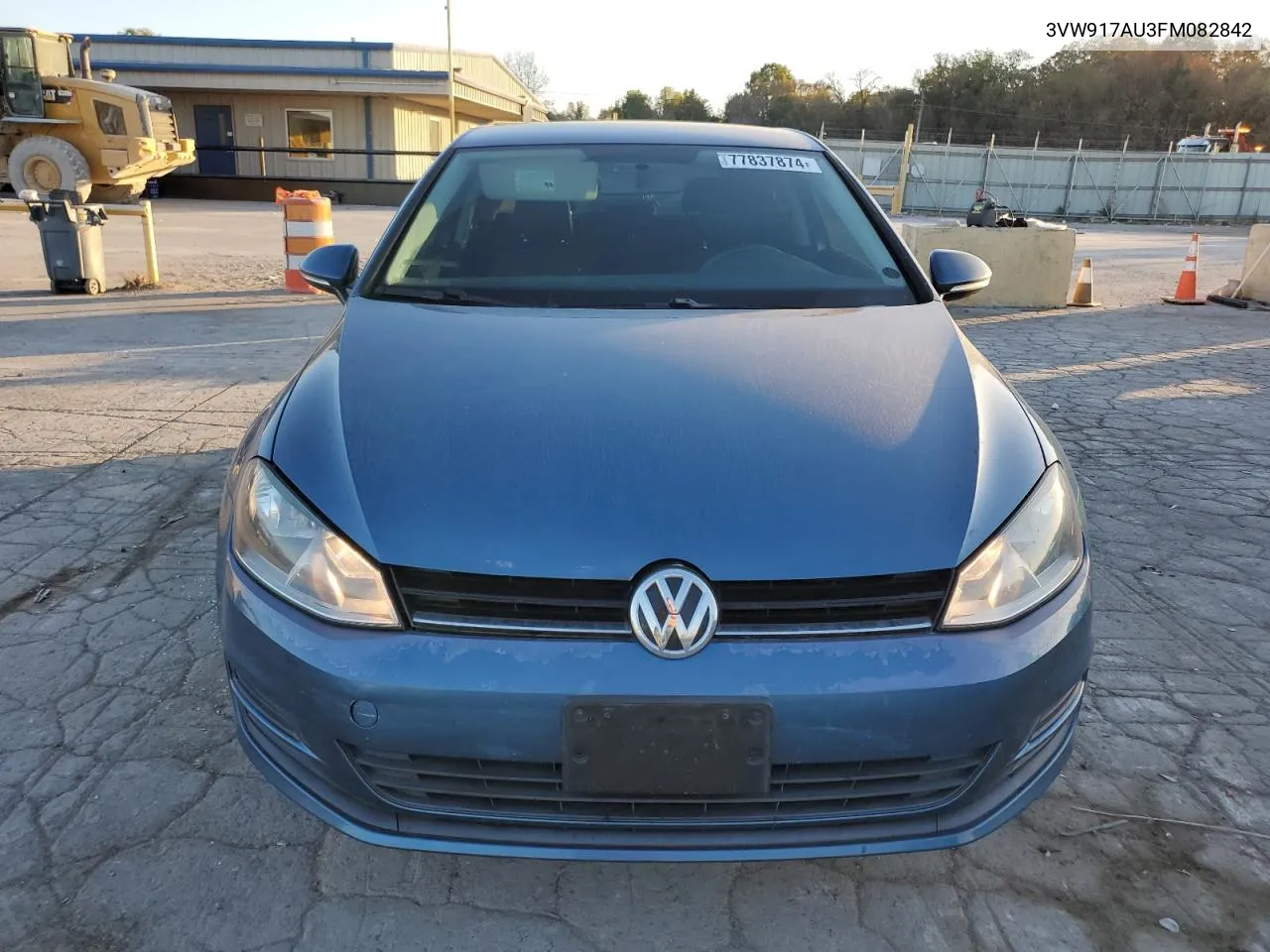 2015 Volkswagen Golf VIN: 3VW917AU3FM082842 Lot: 77837874