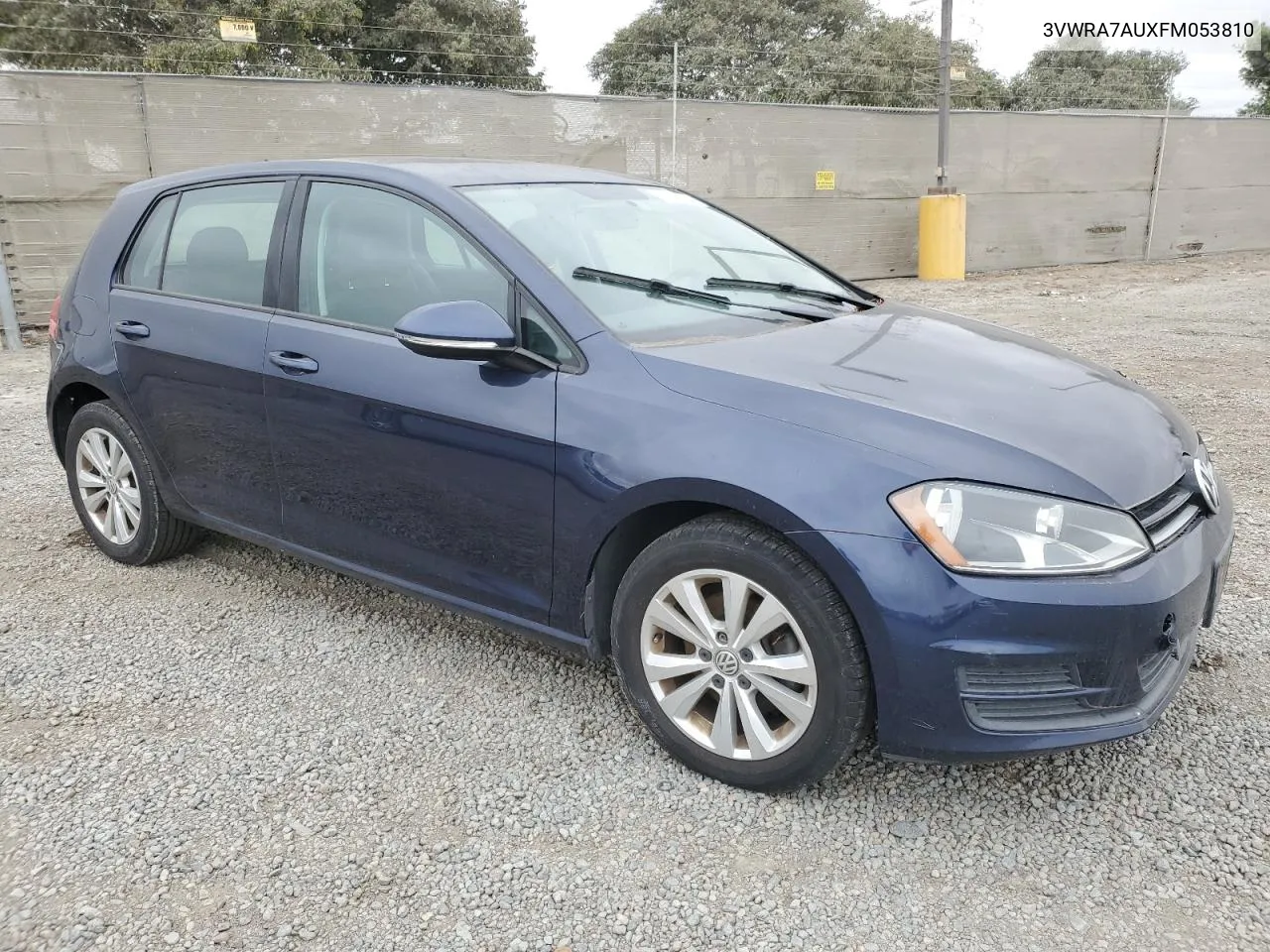 2015 Volkswagen Golf Tdi VIN: 3VWRA7AUXFM053810 Lot: 78263304