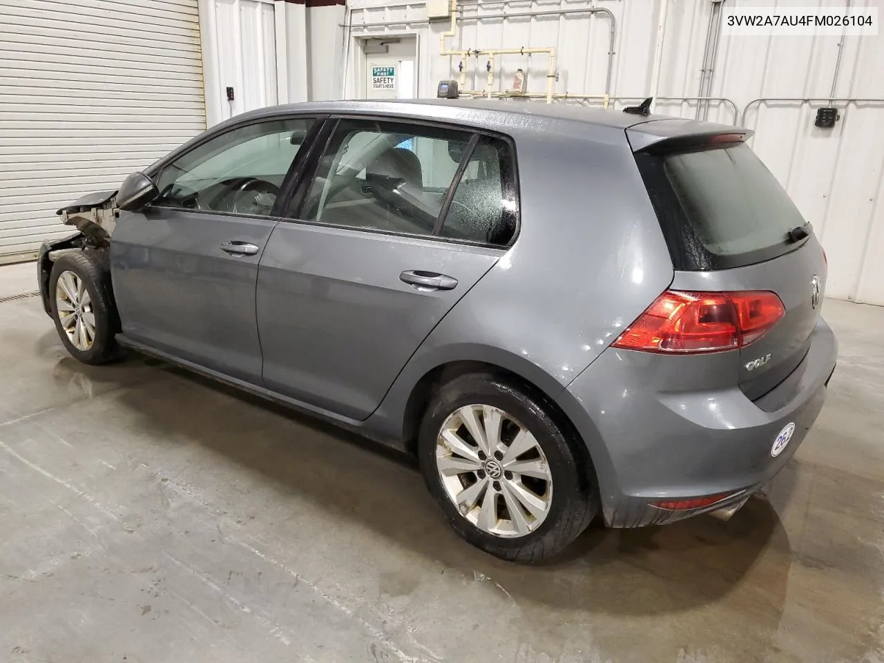 2015 Volkswagen Golf Tdi VIN: 3VW2A7AU4FM026104 Lot: 78397704