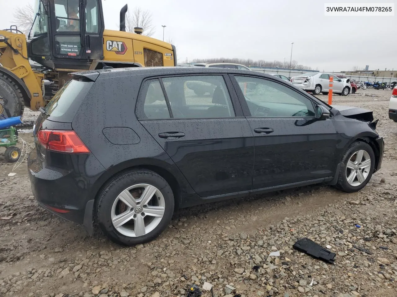 2015 Volkswagen Golf Tdi VIN: 3VWRA7AU4FM078265 Lot: 78590874