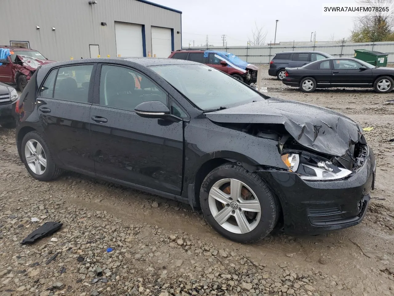 2015 Volkswagen Golf Tdi VIN: 3VWRA7AU4FM078265 Lot: 78590874