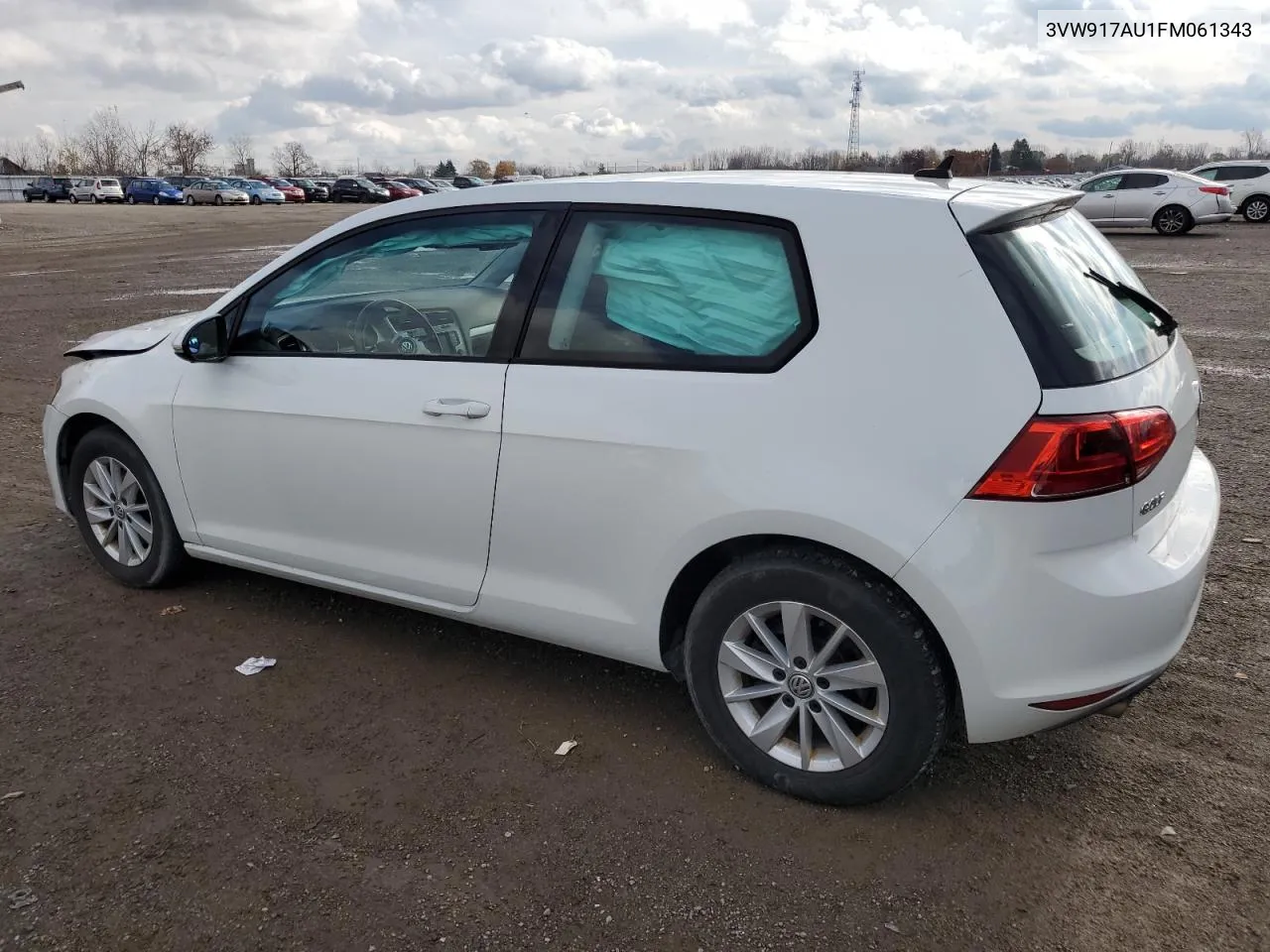 2015 Volkswagen Golf VIN: 3VW917AU1FM061343 Lot: 79407704