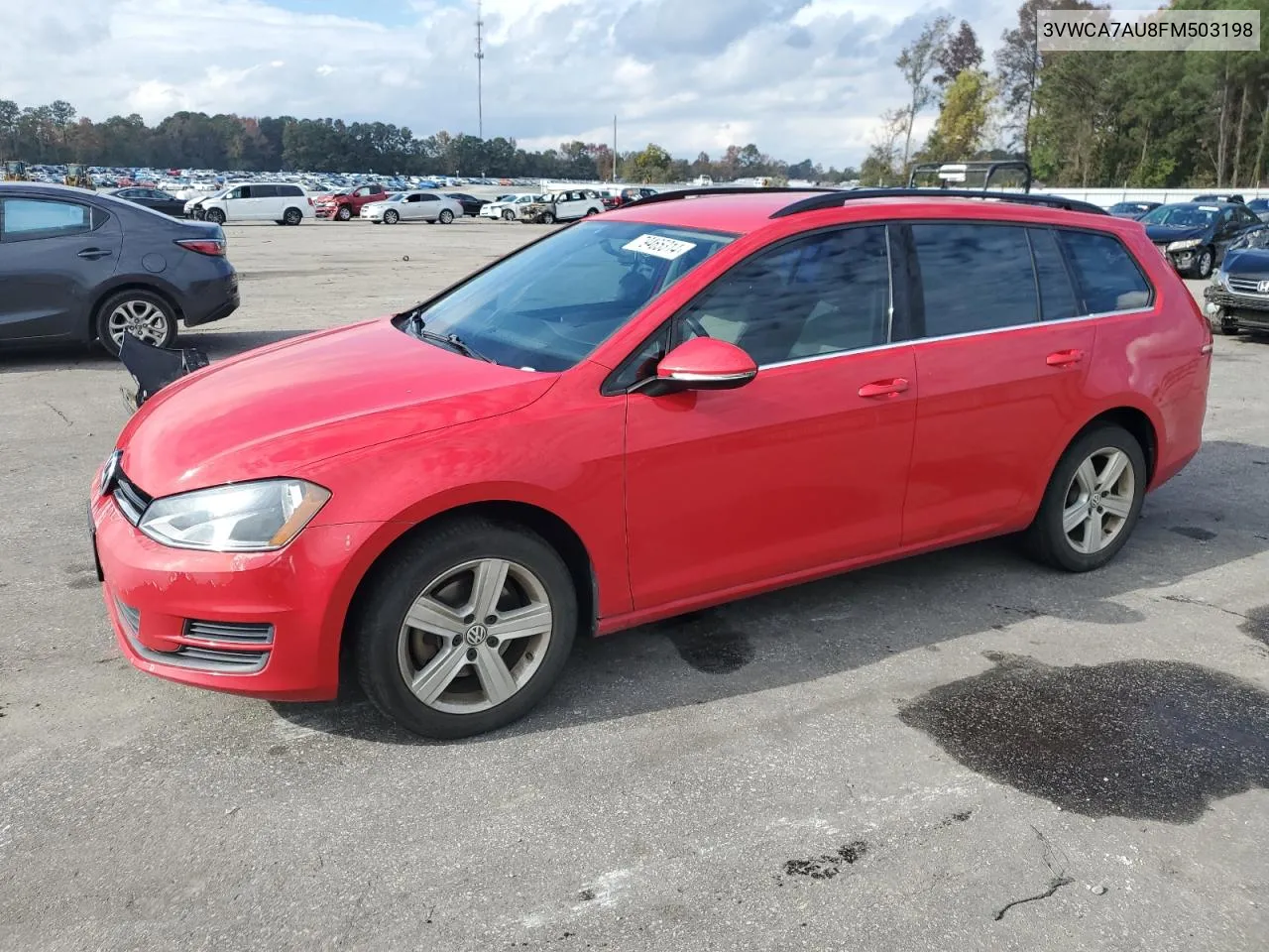 2015 Volkswagen Golf Sportwagen Tdi S VIN: 3VWCA7AU8FM503198 Lot: 79465314