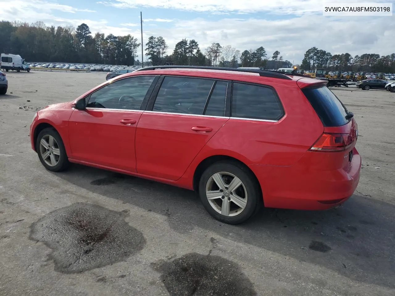 2015 Volkswagen Golf Sportwagen Tdi S VIN: 3VWCA7AU8FM503198 Lot: 79465314