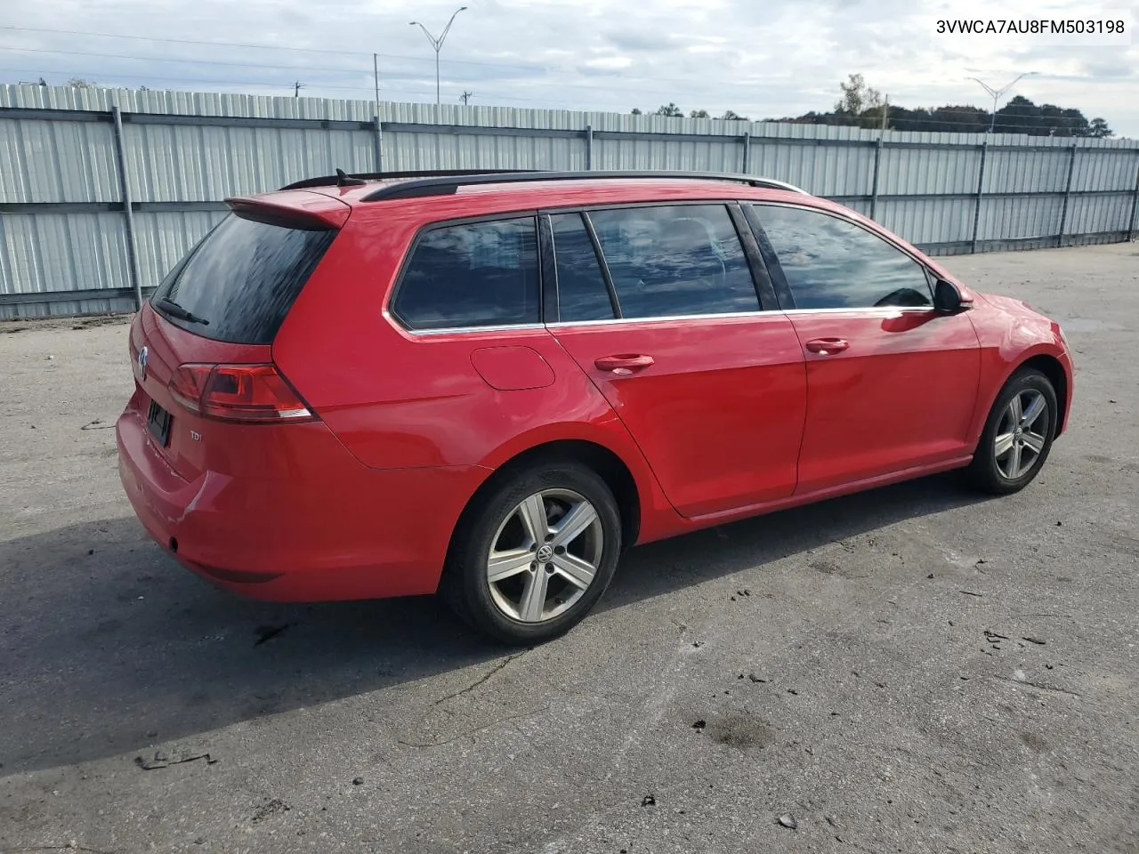 2015 Volkswagen Golf Sportwagen Tdi S VIN: 3VWCA7AU8FM503198 Lot: 79465314