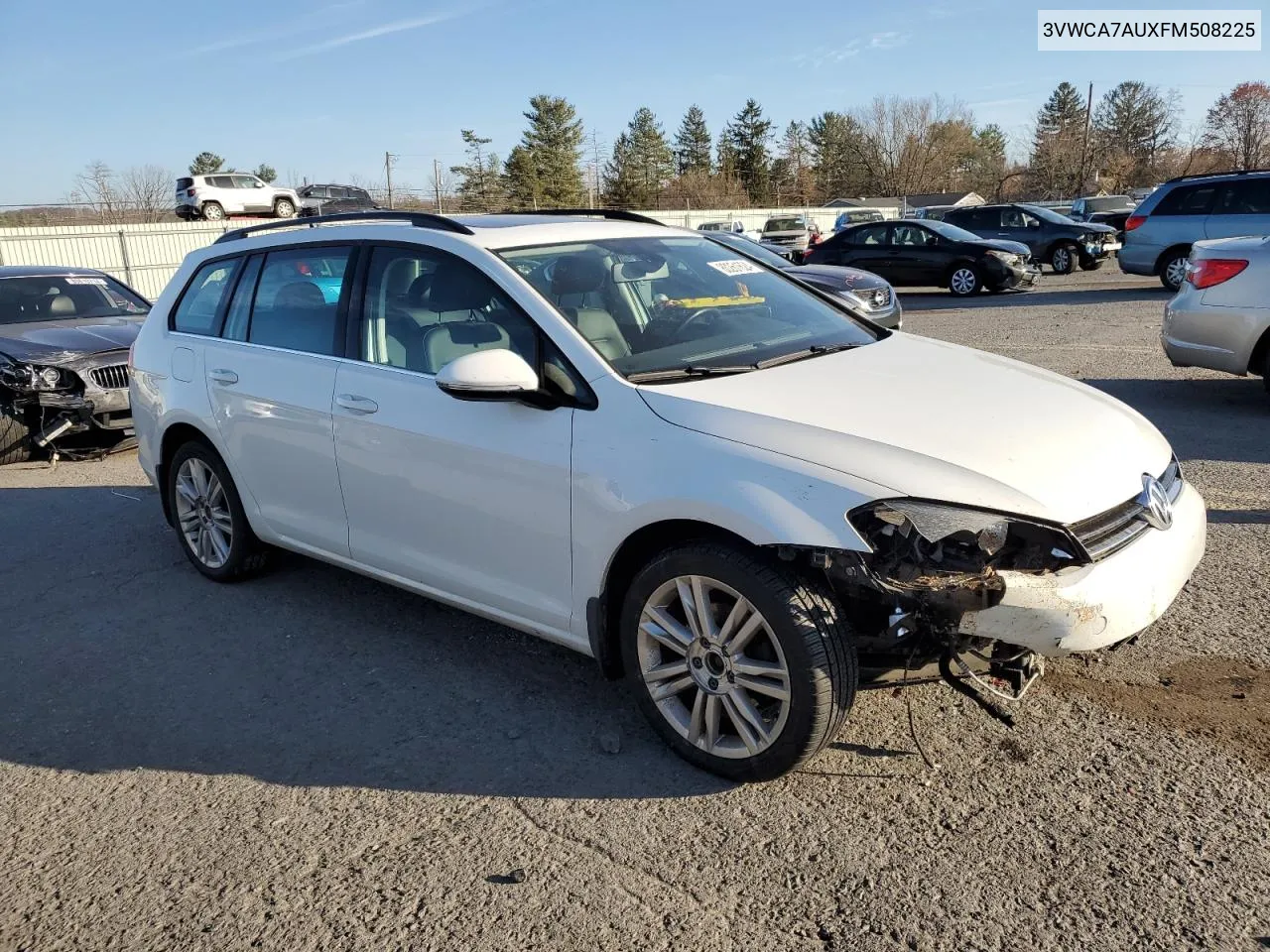 2015 Volkswagen Golf Sportwagen Tdi S VIN: 3VWCA7AUXFM508225 Lot: 80261624