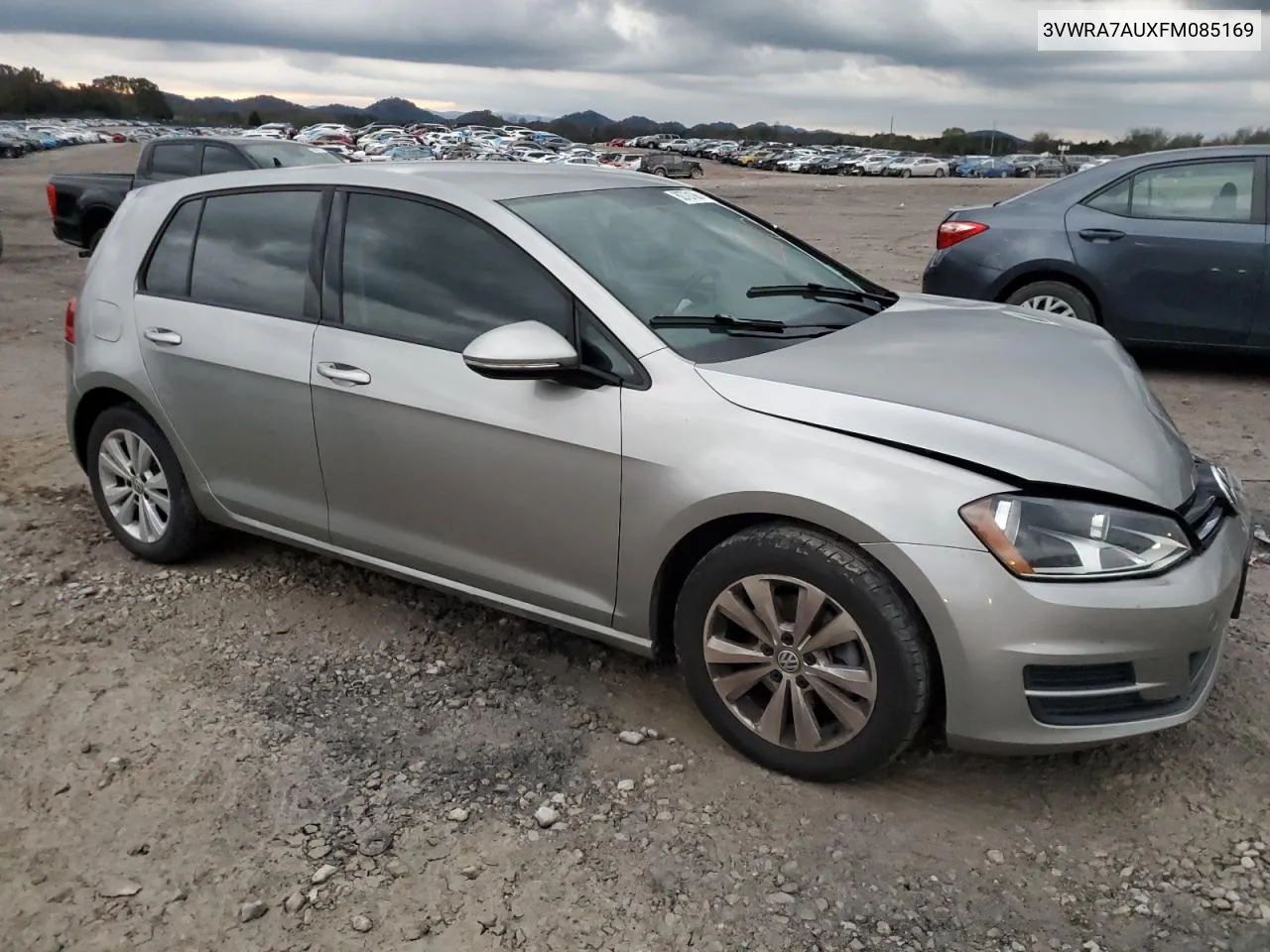 2015 Volkswagen Golf Tdi VIN: 3VWRA7AUXFM085169 Lot: 80701064