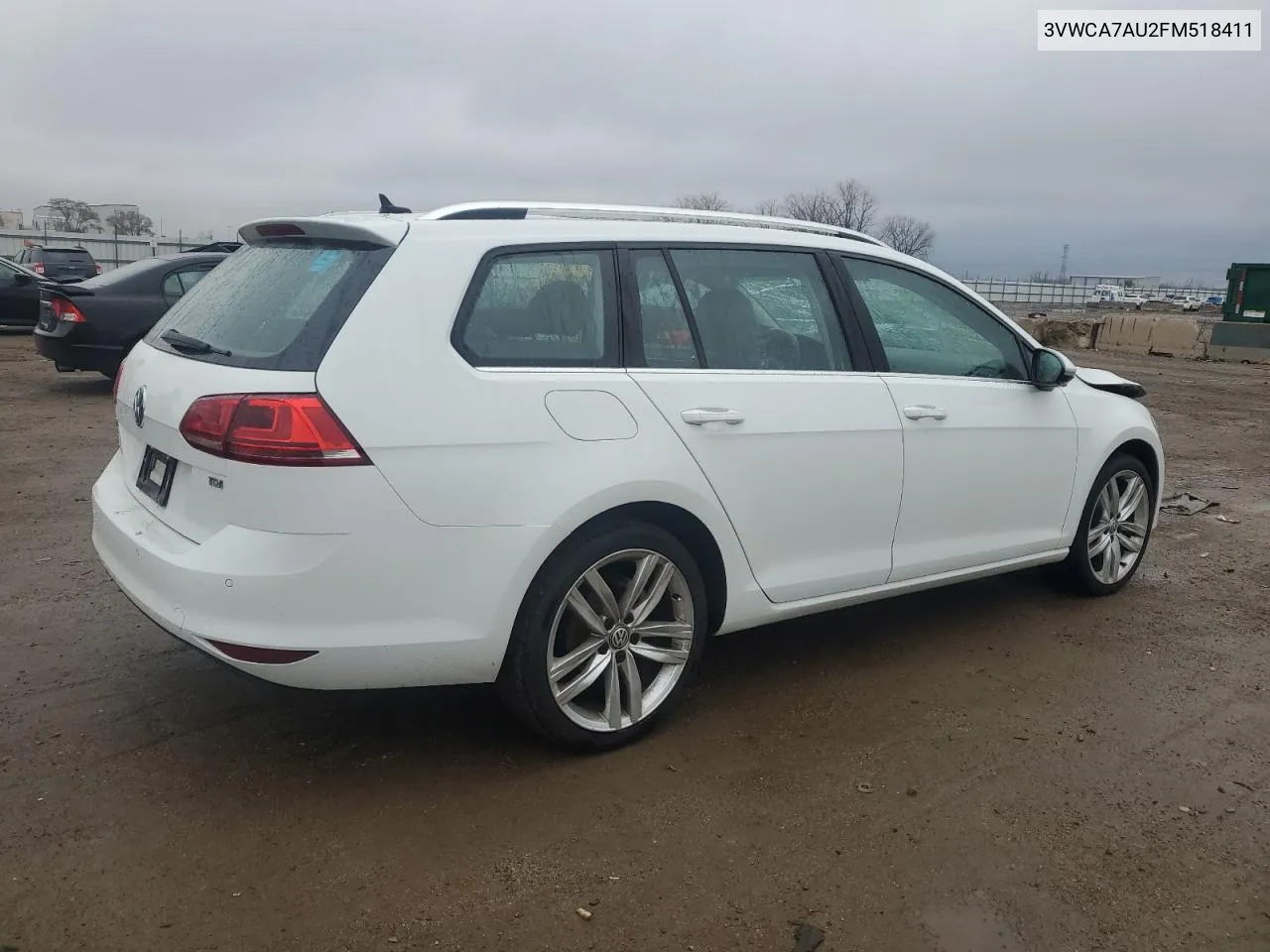 2015 Volkswagen Golf Sportwagen Tdi S VIN: 3VWCA7AU2FM518411 Lot: 80917614