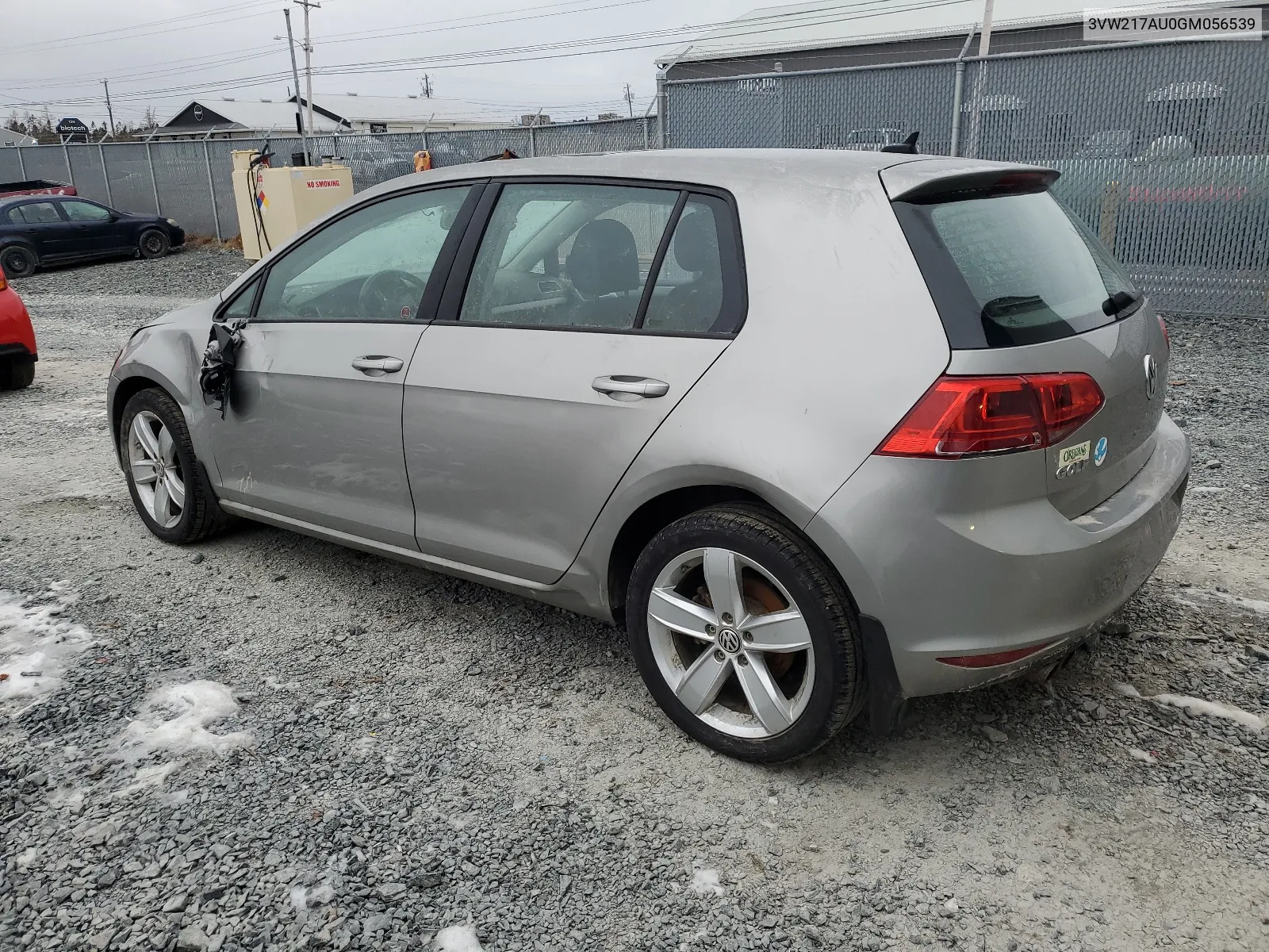 2016 Volkswagen Golf S/Se VIN: 3VW217AU0GM056539 Lot: 40362484