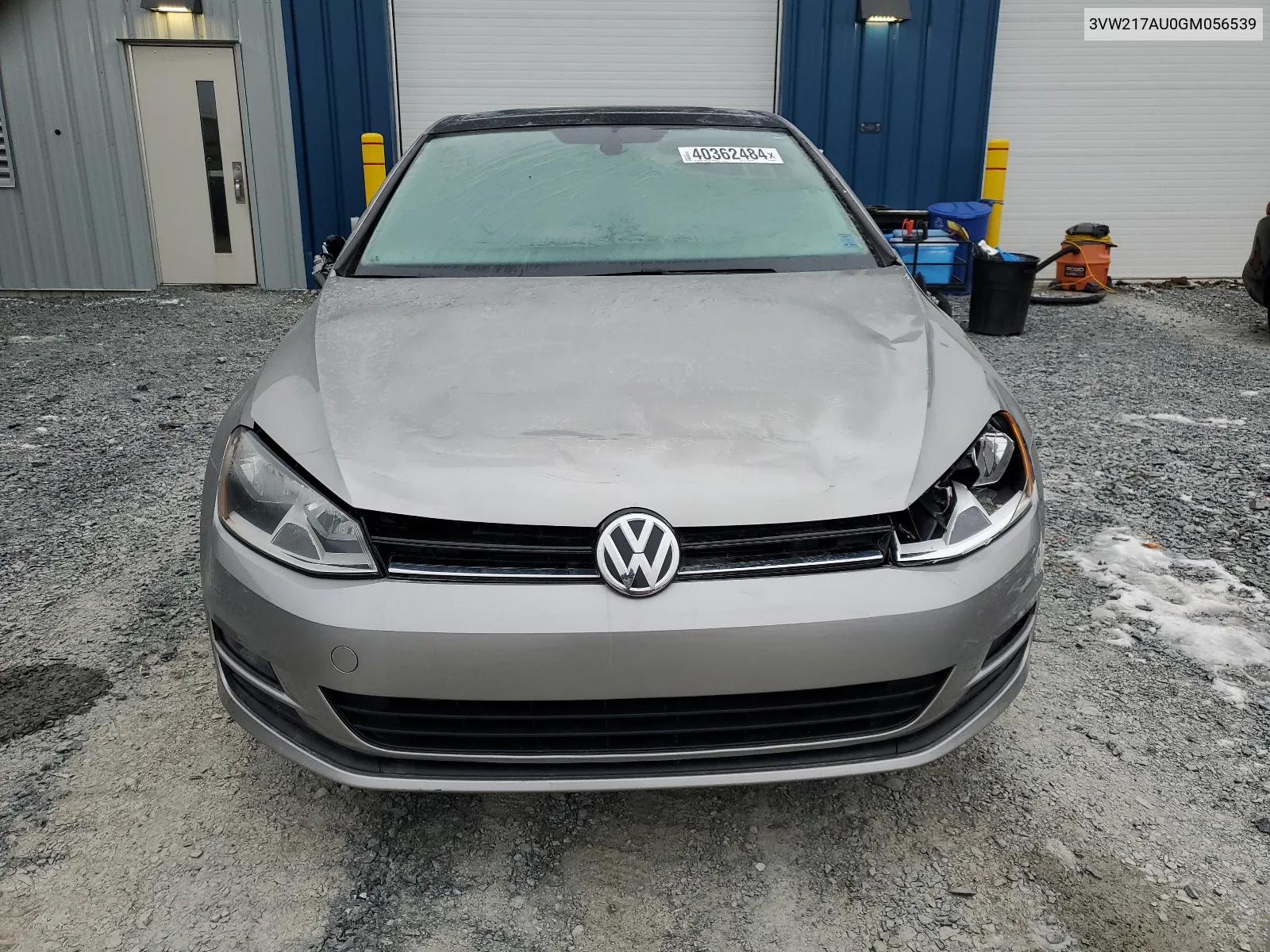 2016 Volkswagen Golf S/Se VIN: 3VW217AU0GM056539 Lot: 40362484