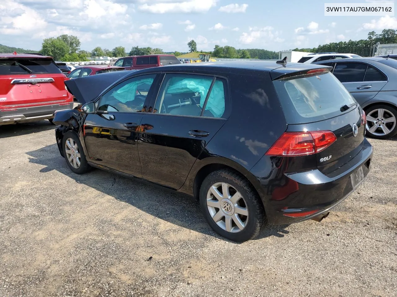 2016 Volkswagen Golf S VIN: 3VW117AU7GM067162 Lot: 61600024