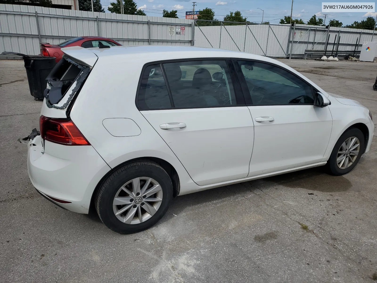 2016 Volkswagen Golf S/Se VIN: 3VW217AU6GM047926 Lot: 66939934