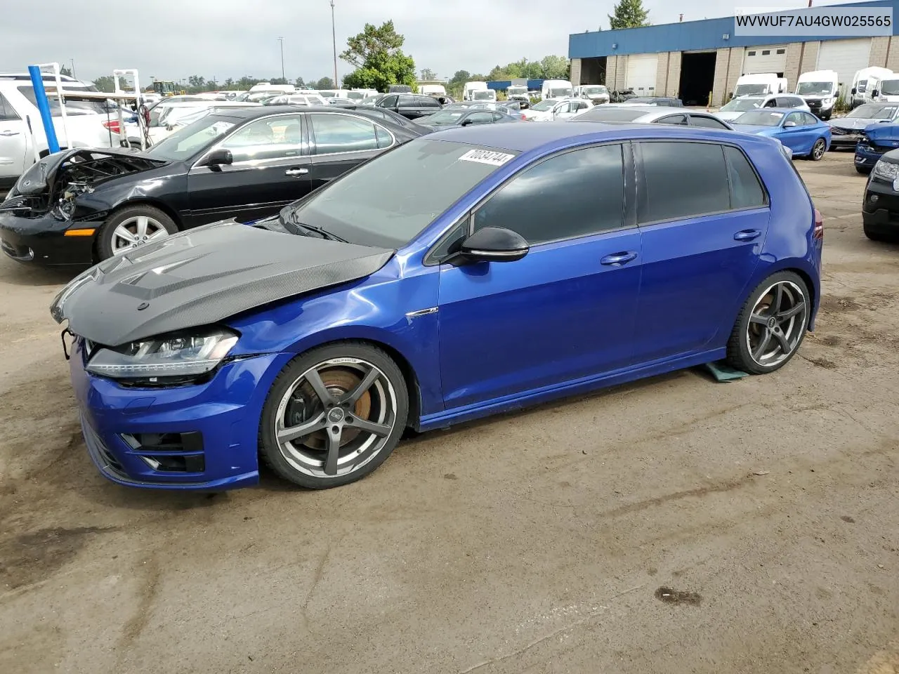 WVWUF7AU4GW025565 2016 Volkswagen Golf R