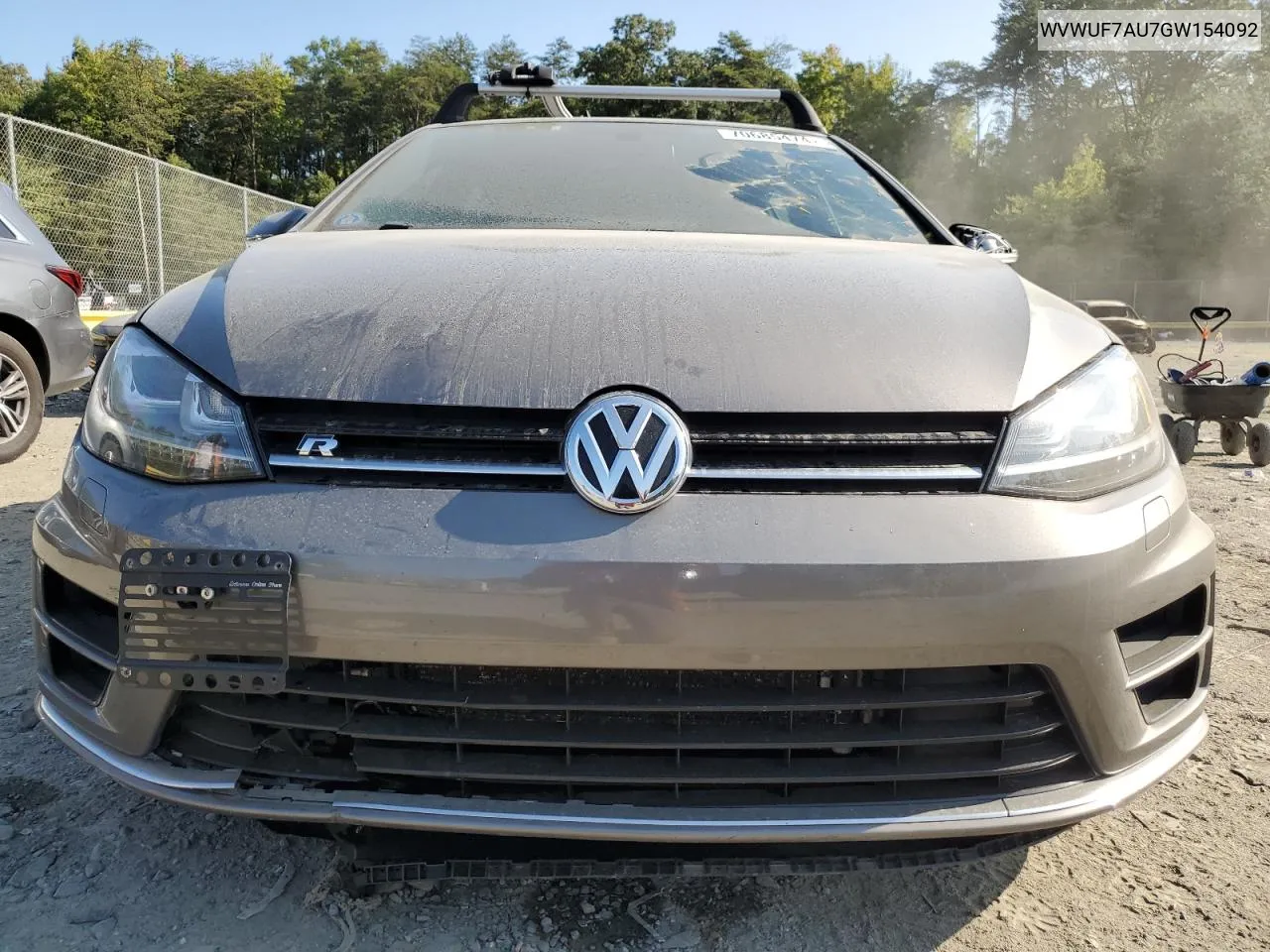 2016 Volkswagen Golf R VIN: WVWUF7AU7GW154092 Lot: 70685474