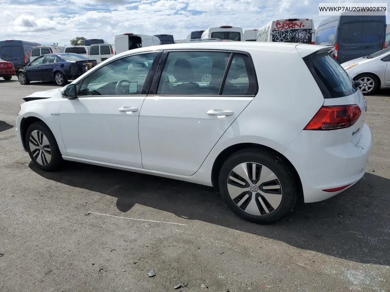 WVWKP7AU2GW902879 2016 Volkswagen E-Golf Se