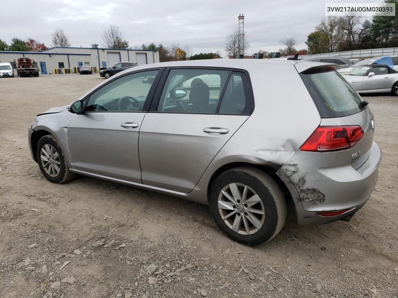 2016 Volkswagen Golf S/Se VIN: 3VW217AU0GM030393 Lot: 79745884