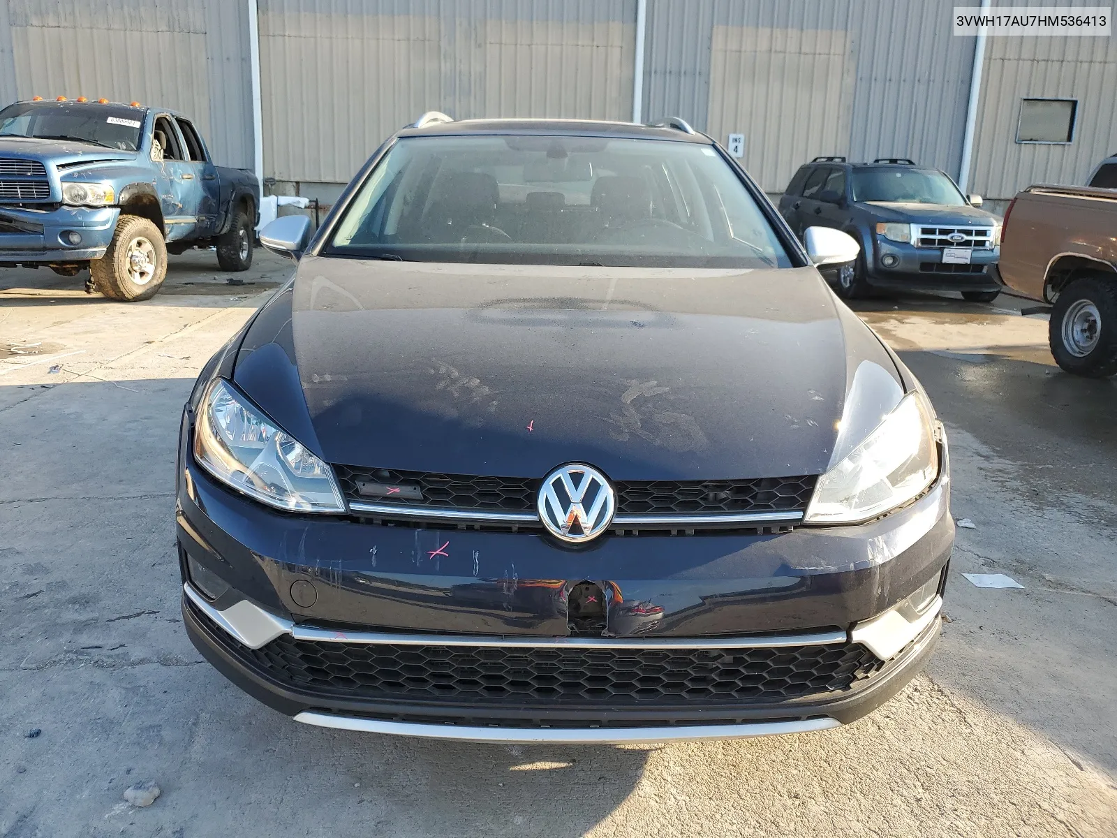 2017 Volkswagen Golf Alltrack S VIN: 3VWH17AU7HM536413 Lot: 63601274