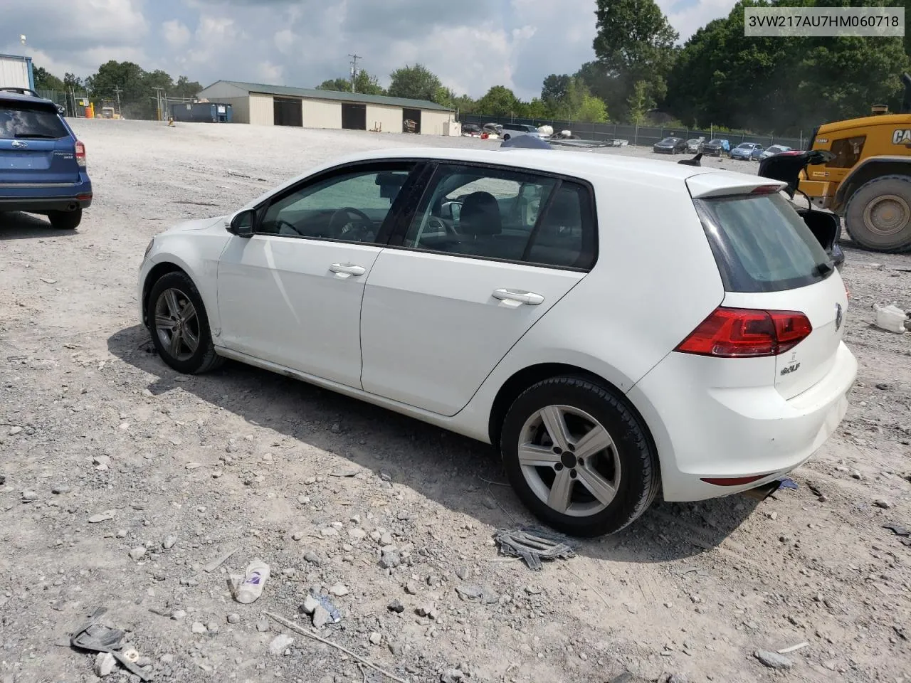 2017 Volkswagen Golf S VIN: 3VW217AU7HM060718 Lot: 66423134