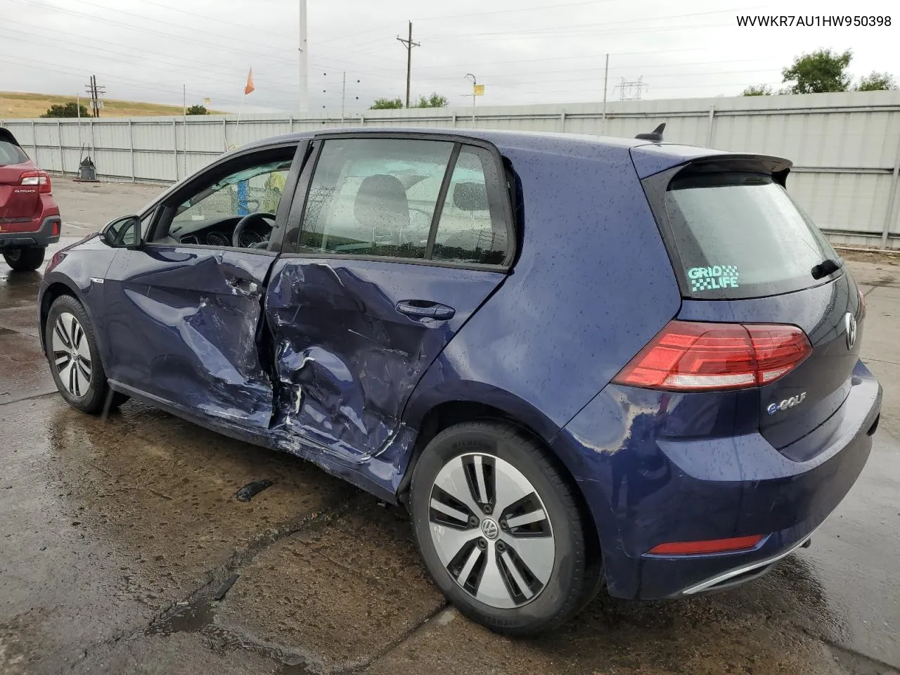 WVWKR7AU1HW950398 2017 Volkswagen E-Golf Se