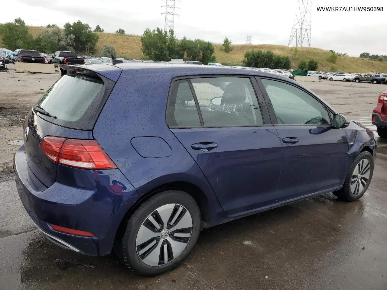 2017 Volkswagen E-Golf Se VIN: WVWKR7AU1HW950398 Lot: 67062564