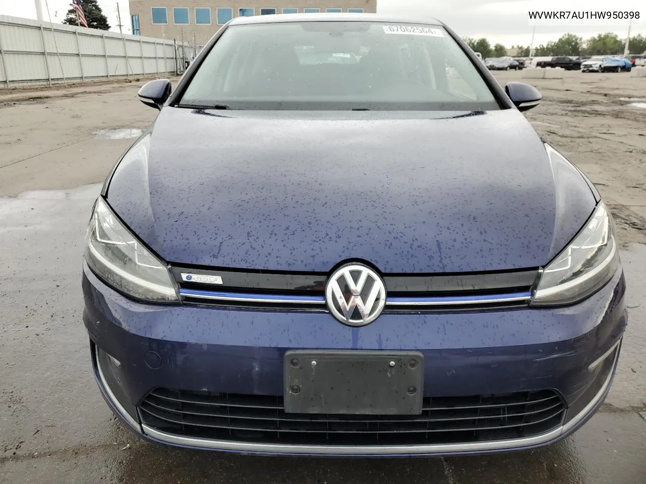 WVWKR7AU1HW950398 2017 Volkswagen E-Golf Se