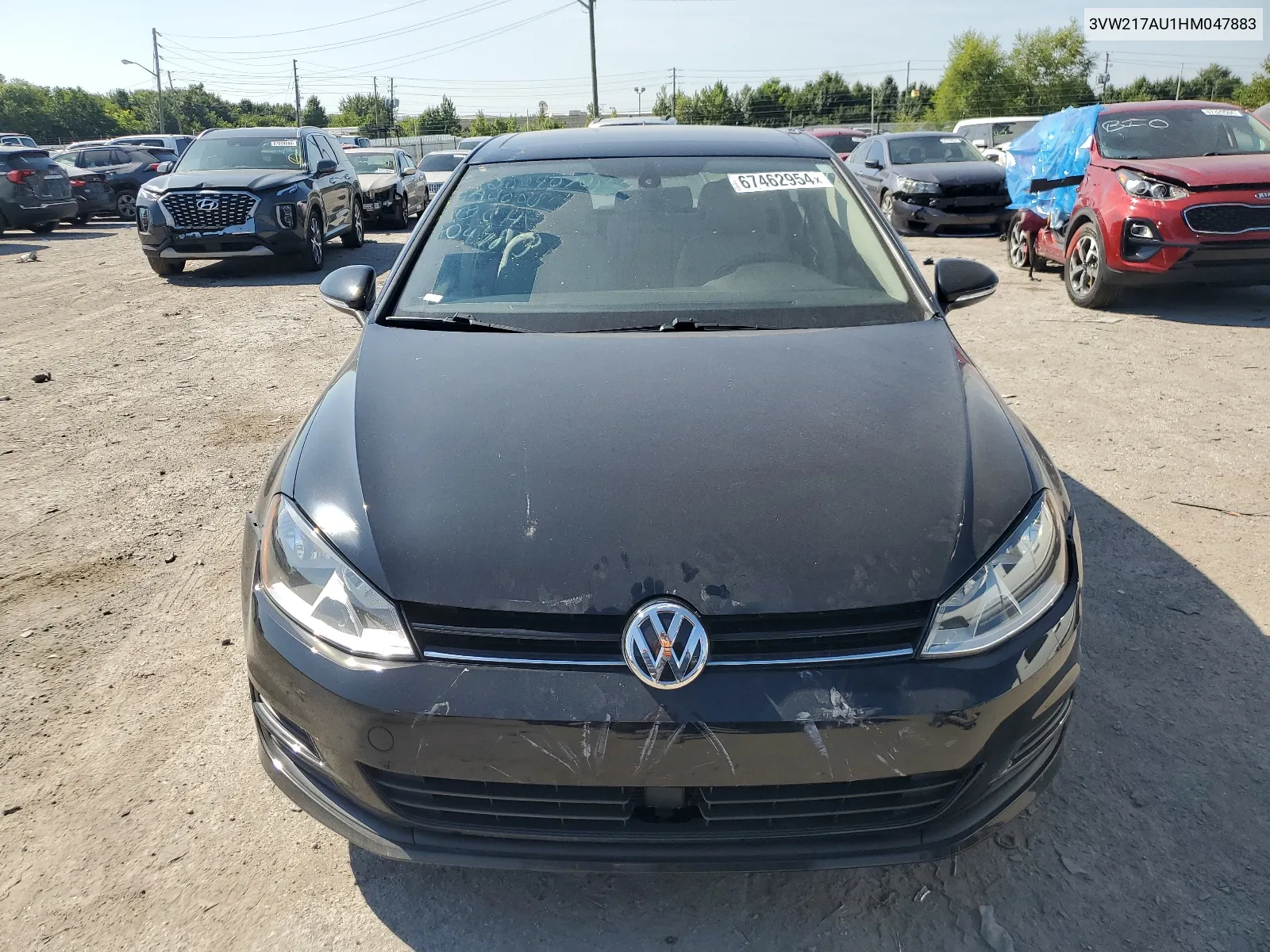 3VW217AU1HM047883 2017 Volkswagen Golf S