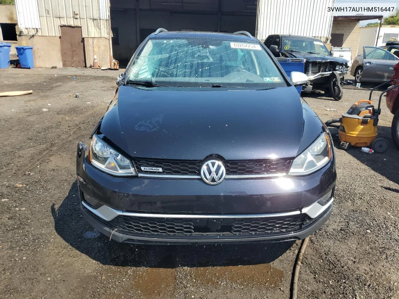 2017 Volkswagen Golf Alltrack S VIN: 3VWH17AU1HM516447 Lot: 69262234