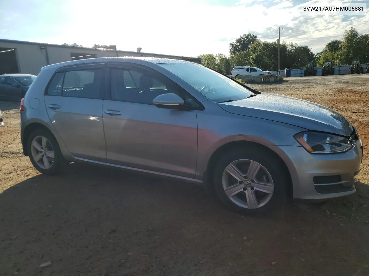 2017 Volkswagen Golf S VIN: 3VW217AU7HM005881 Lot: 69441074