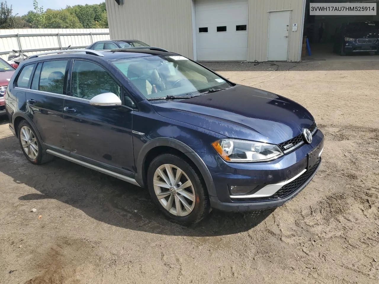 3VWH17AU7HM525914 2017 Volkswagen Golf Alltrack S