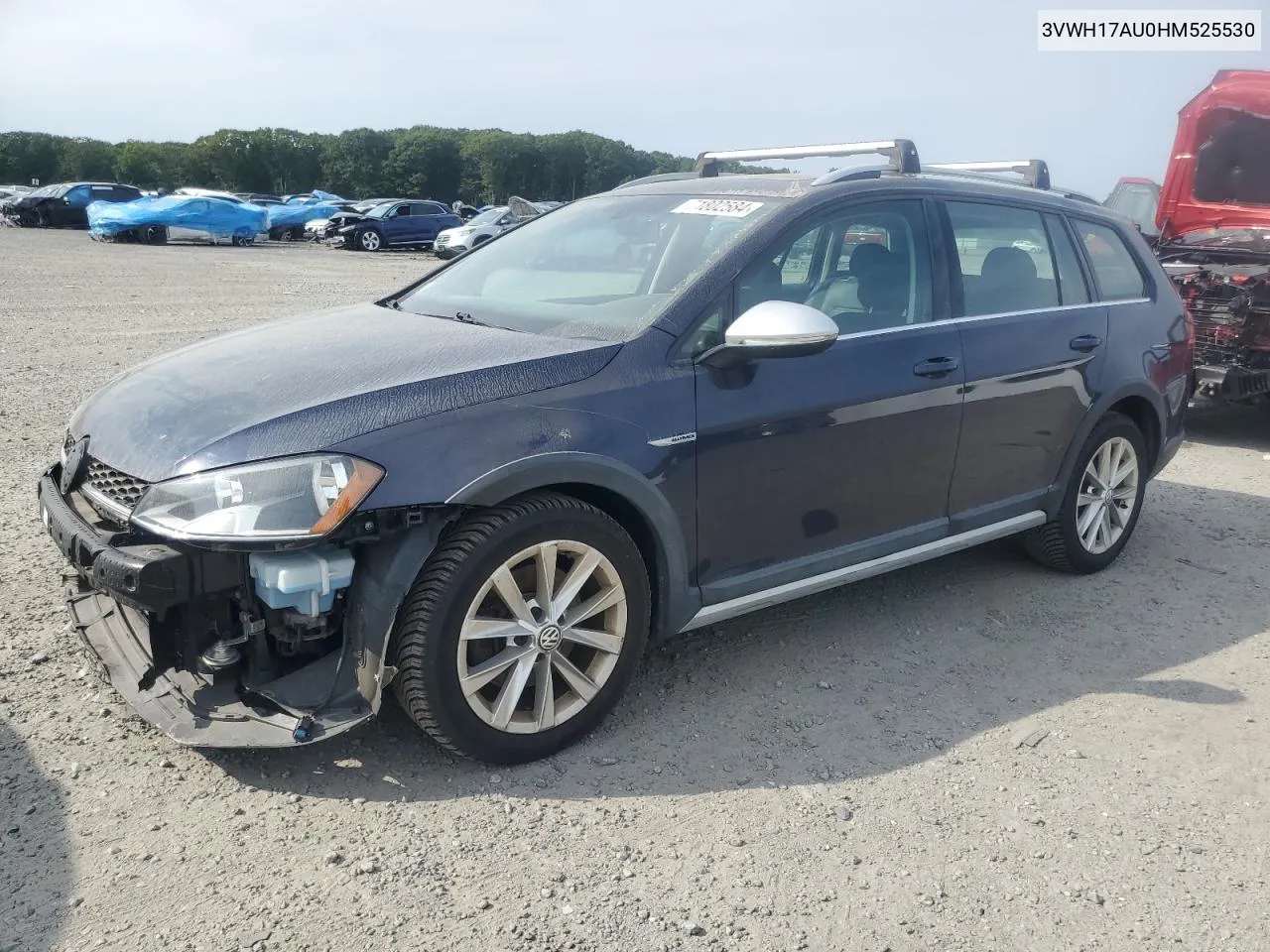 2017 Volkswagen Golf Alltrack S VIN: 3VWH17AU0HM525530 Lot: 71802584