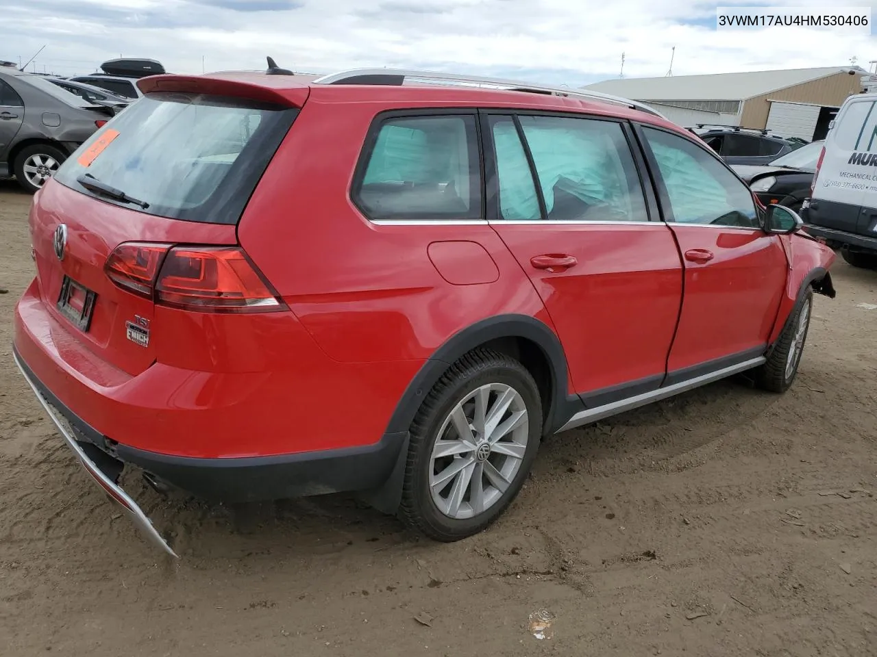 2017 Volkswagen Golf Alltrack S VIN: 3VWM17AU4HM530406 Lot: 71877714