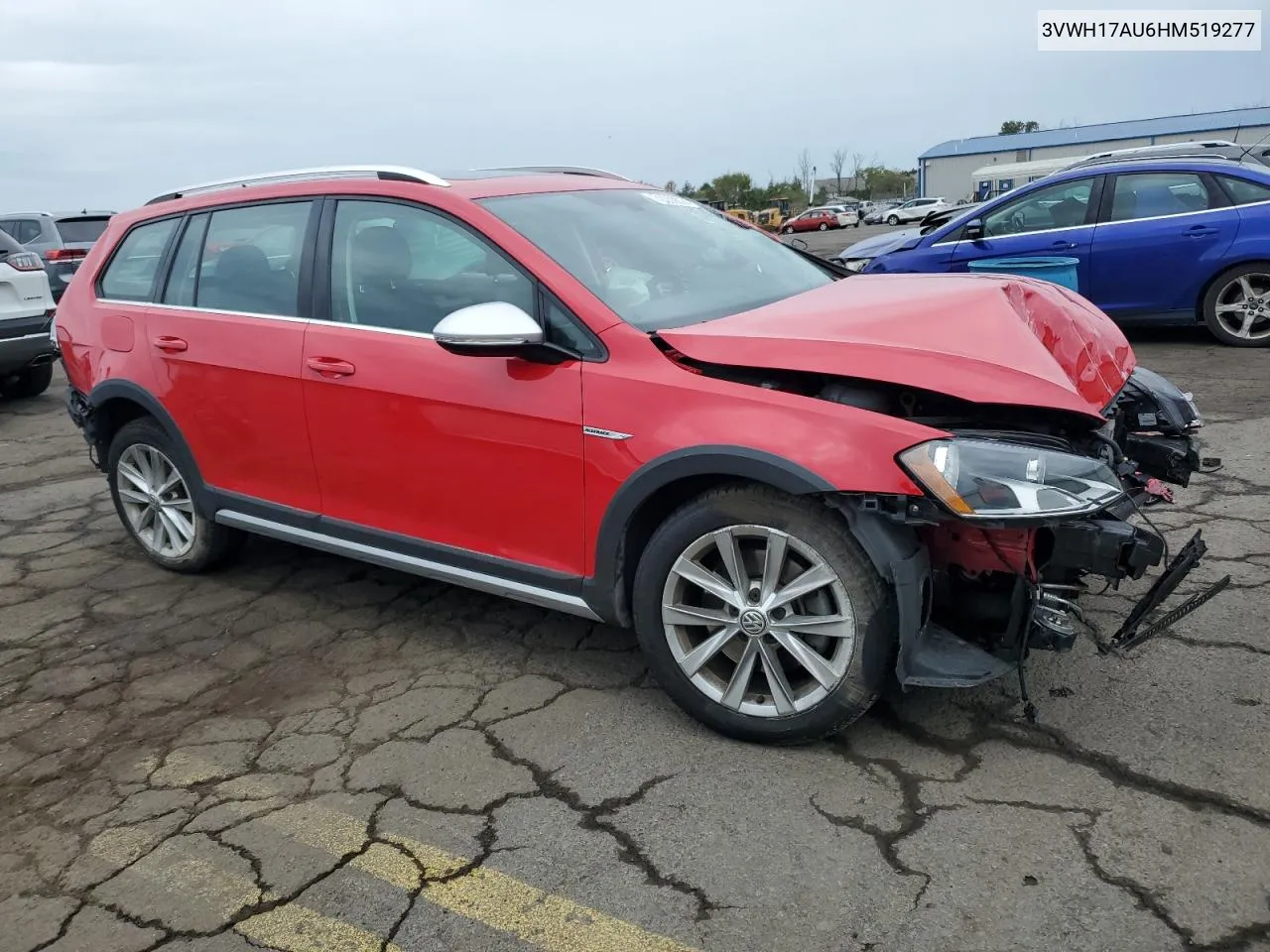 3VWH17AU6HM519277 2017 Volkswagen Golf Alltrack S