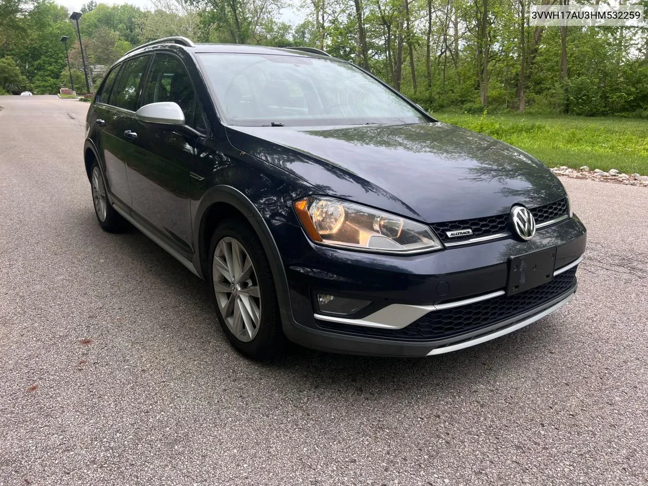 2017 Volkswagen Golf Alltrack S VIN: 3VWH17AU3HM532259 Lot: 72853974