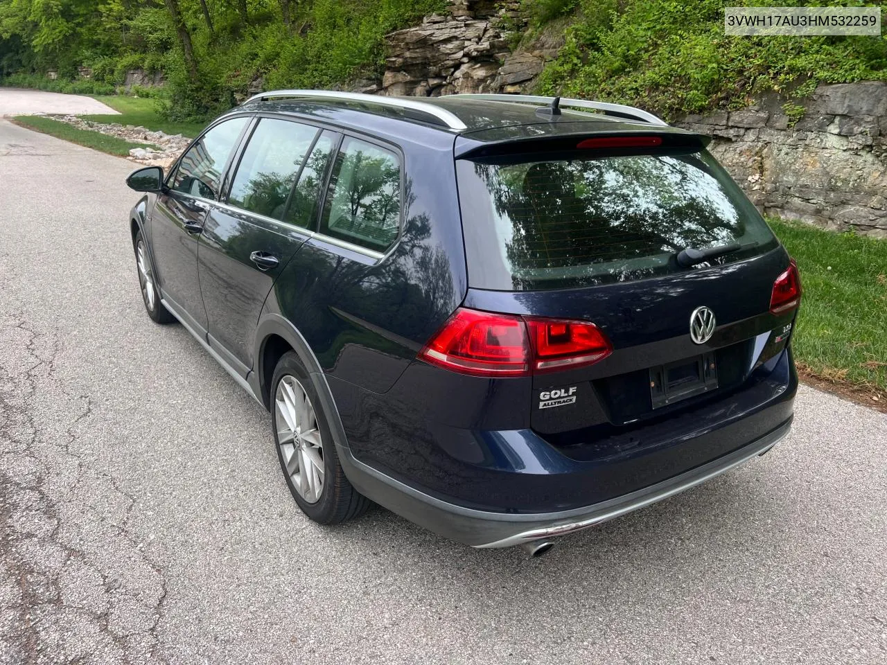 2017 Volkswagen Golf Alltrack S VIN: 3VWH17AU3HM532259 Lot: 72853974