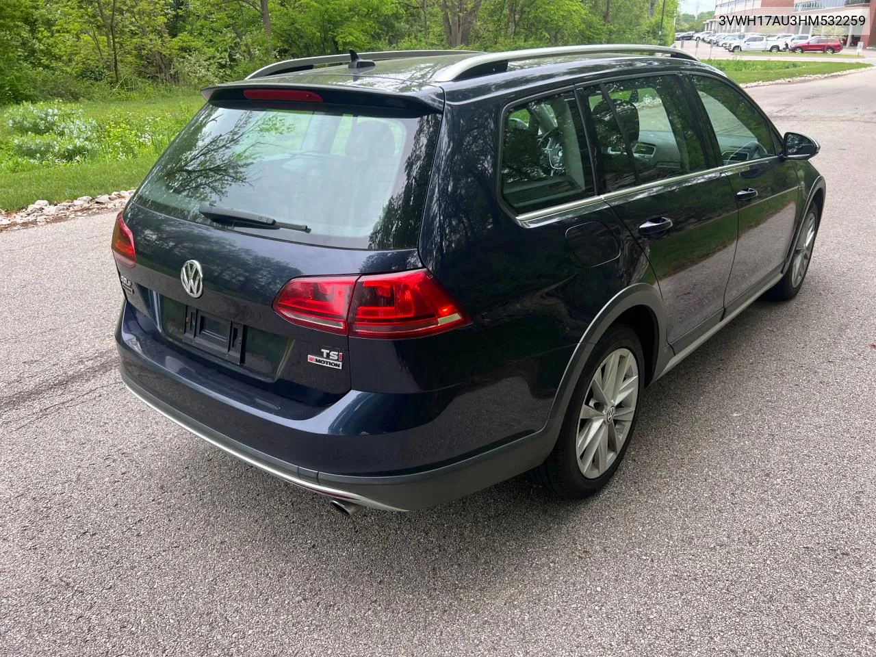 2017 Volkswagen Golf Alltrack S VIN: 3VWH17AU3HM532259 Lot: 72853974