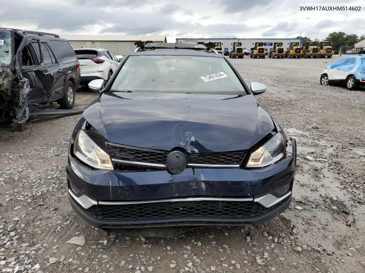 2017 Volkswagen Golf Alltrack S VIN: 3VWH17AUXHM514602 Lot: 73461434