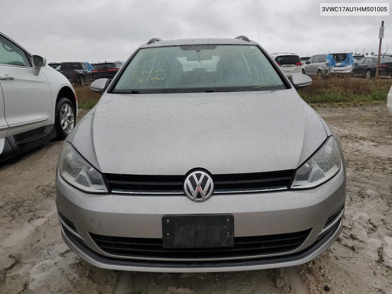 3VWC17AU1HM501005 2017 Volkswagen Golf Sportwagen S