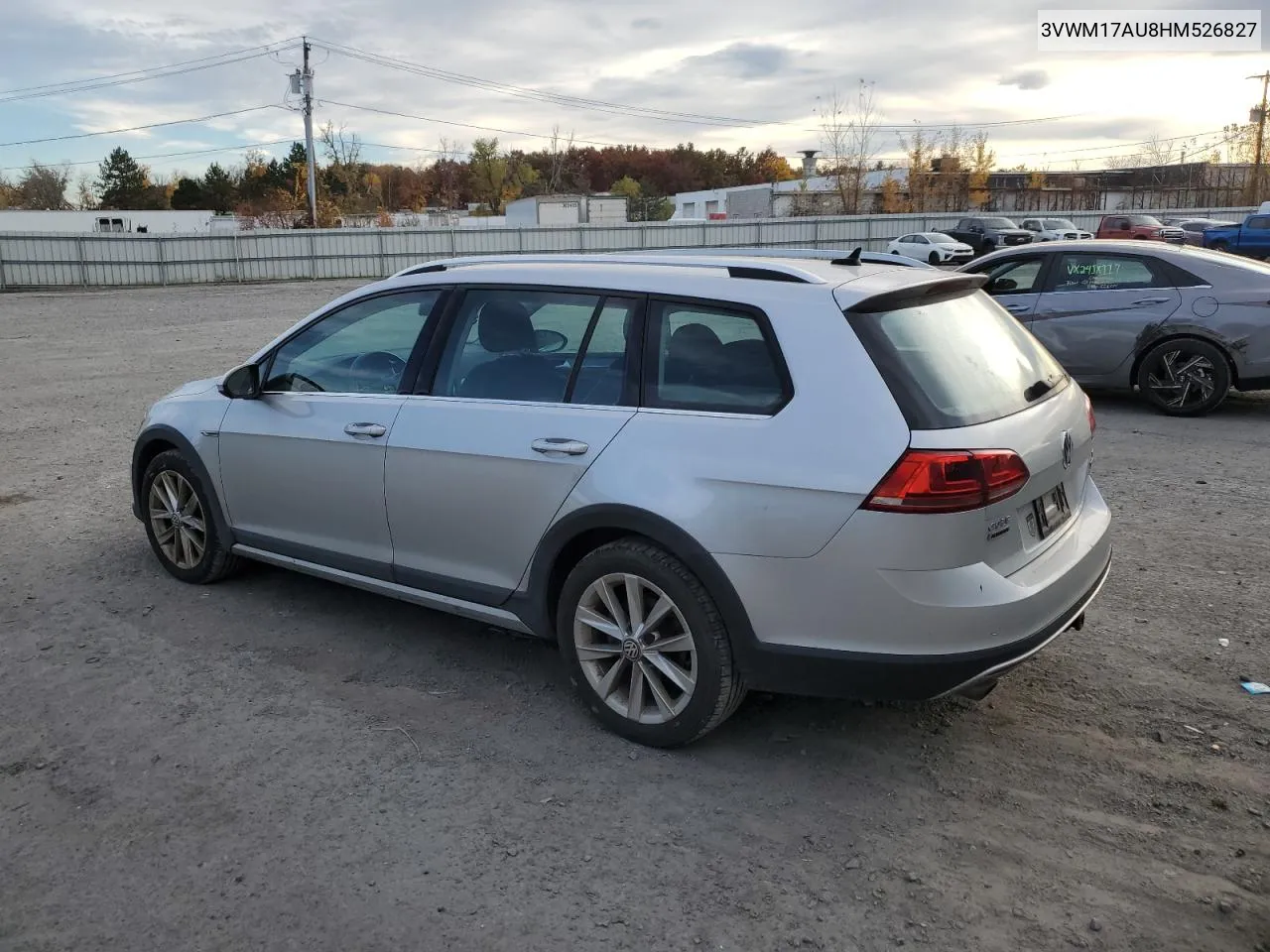 2017 Volkswagen Golf Alltrack S VIN: 3VWM17AU8HM526827 Lot: 77046214