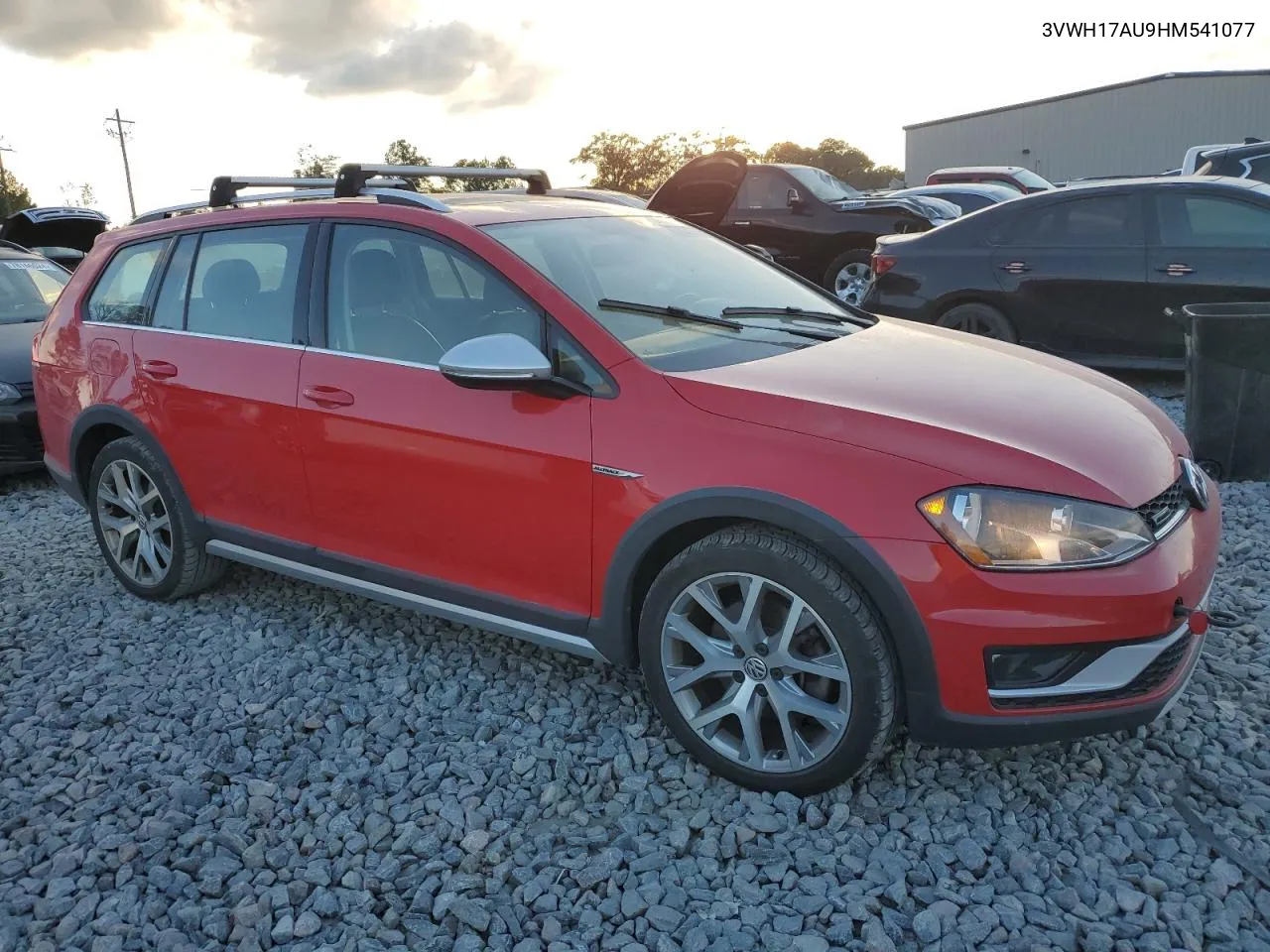 2017 Volkswagen Golf Alltrack S VIN: 3VWH17AU9HM541077 Lot: 77825024