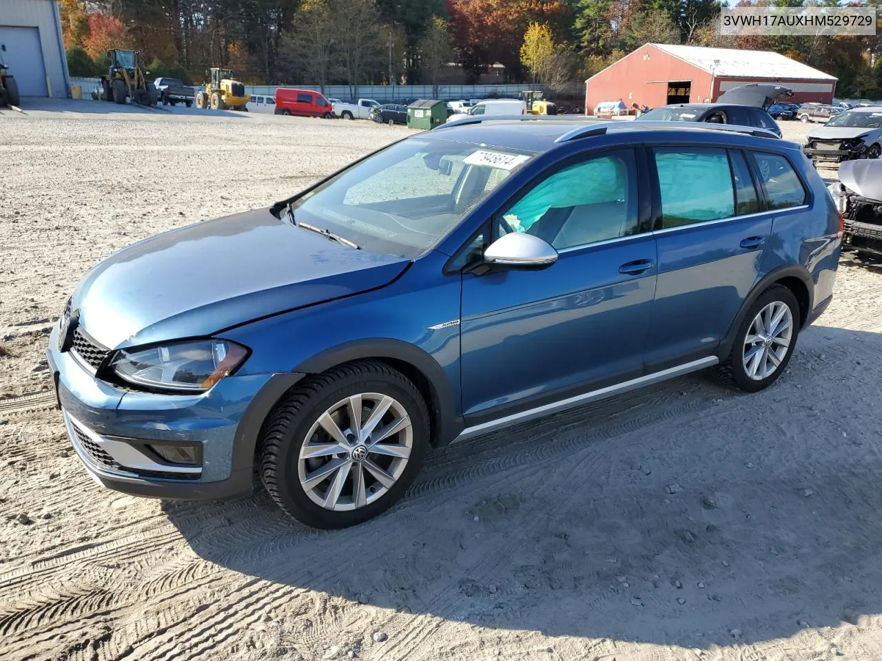 2017 Volkswagen Golf Alltrack S VIN: 3VWH17AUXHM529729 Lot: 77945614