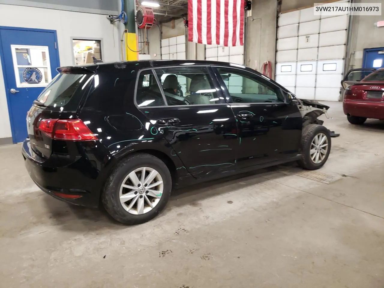 2017 Volkswagen Golf S VIN: 3VW217AU1HM016973 Lot: 79126254