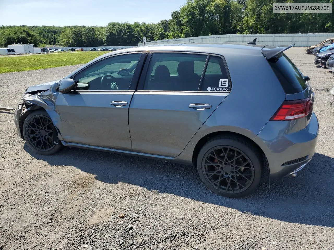 2018 Volkswagen Golf S VIN: 3VWB17AU9JM288709 Lot: 61102154