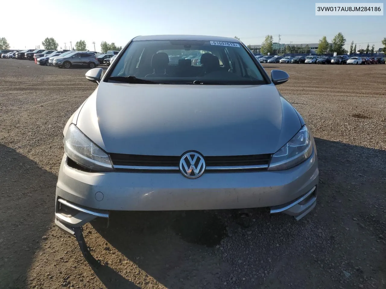 2018 Volkswagen Golf S VIN: 3VWG17AU8JM284186 Lot: 61697613