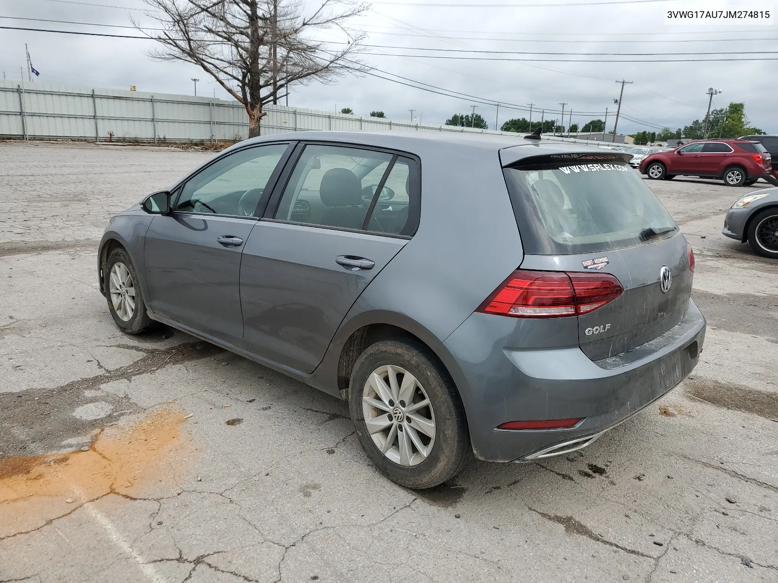 2018 Volkswagen Golf S VIN: 3VWG17AU7JM274815 Lot: 63608404