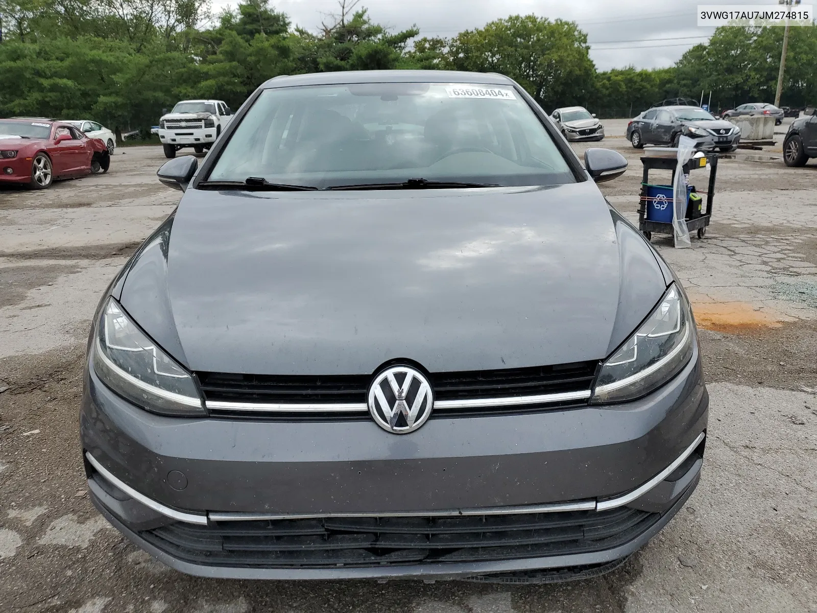 2018 Volkswagen Golf S VIN: 3VWG17AU7JM274815 Lot: 63608404