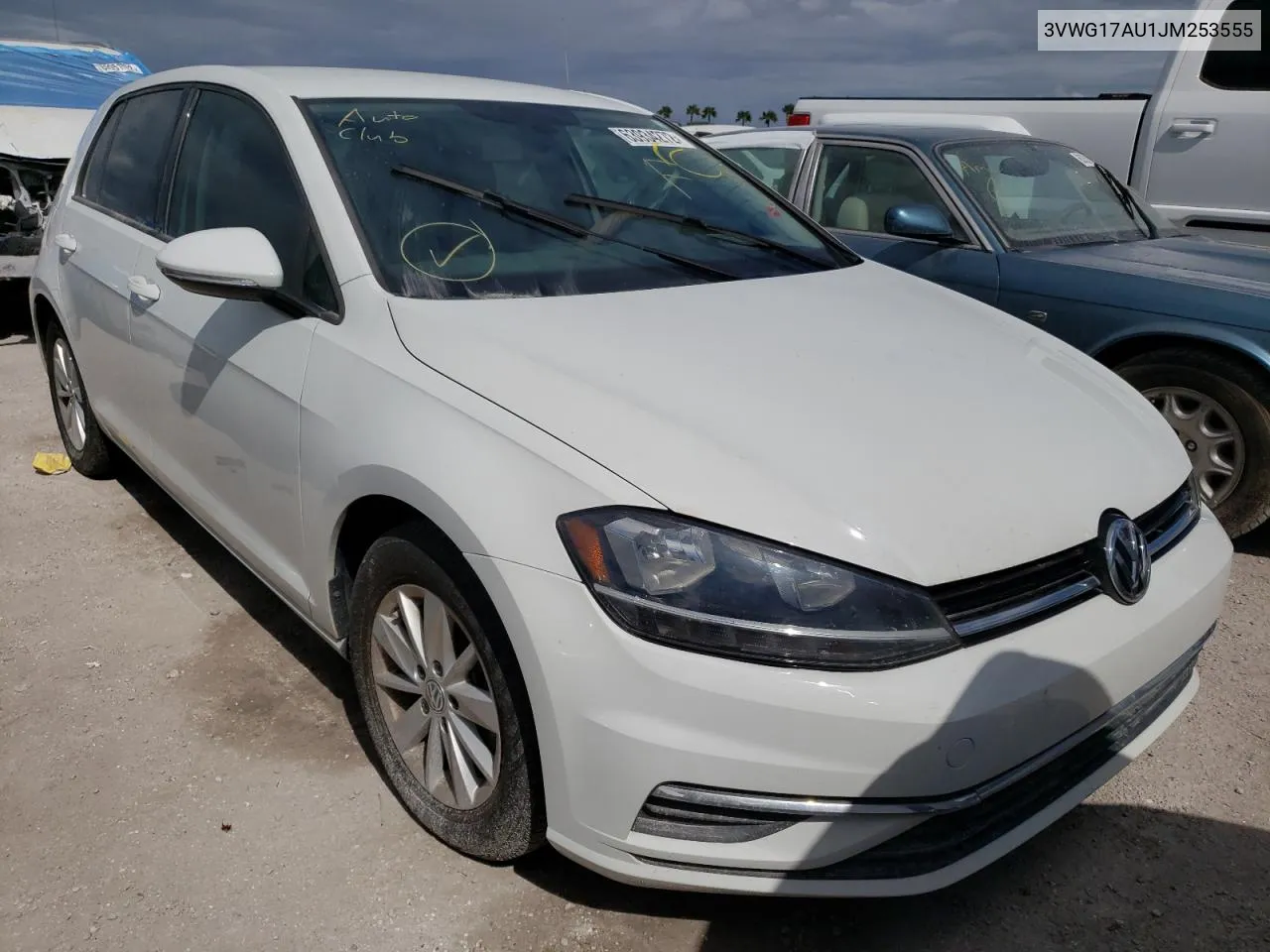 2018 Volkswagen Golf S VIN: 3VWG17AU1JM253555 Lot: 63934272