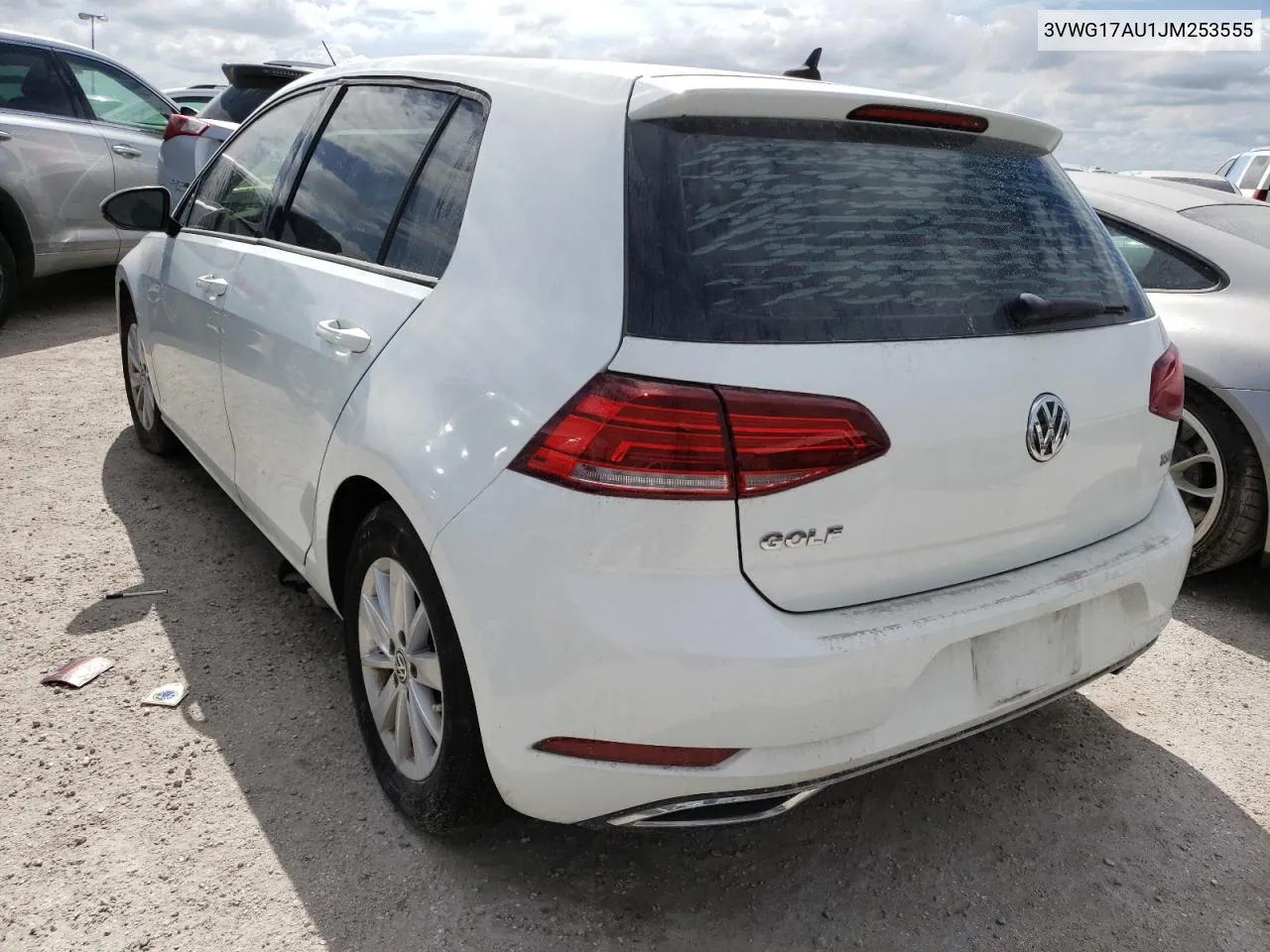 2018 Volkswagen Golf S VIN: 3VWG17AU1JM253555 Lot: 63934272